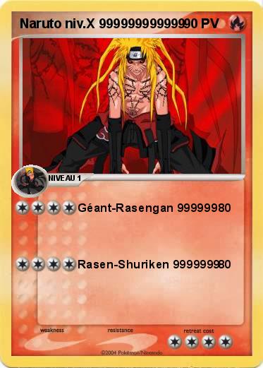 Pokemon Naruto niv.X 999999999999