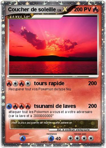 Pokemon Coucher de soleille