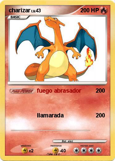 Pokemon charizar