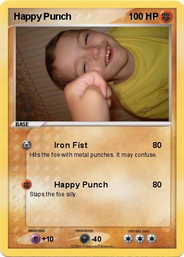 Pokemon Happy Punch                     