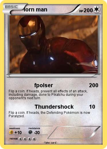 Pokemon iorn man