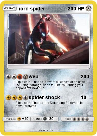Pokemon iorn spider