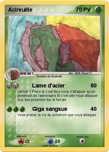 Pokemon Acireuille