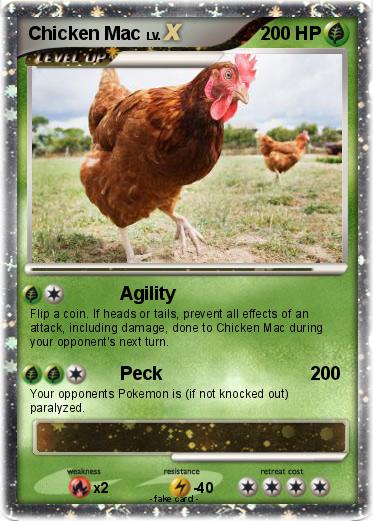 Pokemon Chicken Mac
