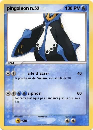 Pokemon pingoleon n.52