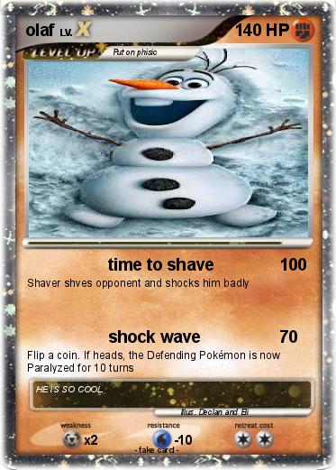 Pokemon olaf