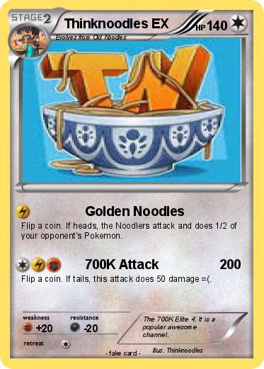 Pokemon Thinknoodles EX