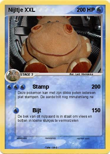 Pokemon Nijltje XXL