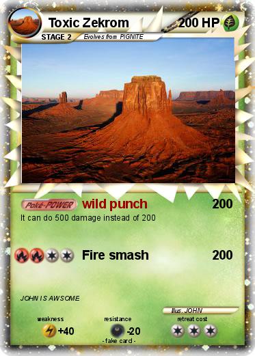 Pokemon Toxic Zekrom