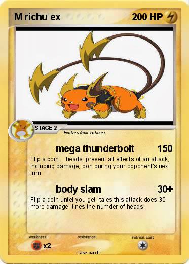 Pokemon M richu ex