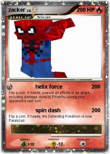 Pokemon zacker