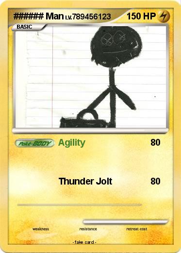 Pokemon ###### Man