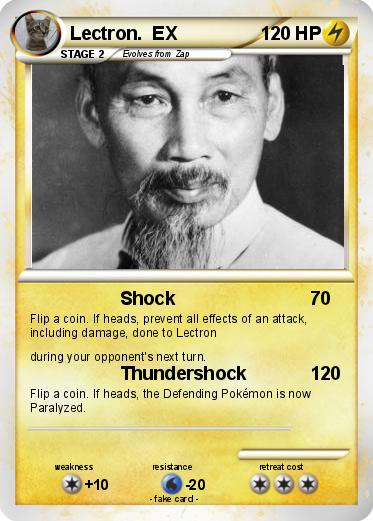 Pokemon Lectron.  EX