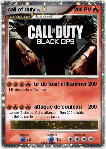 Pokemon call of duty