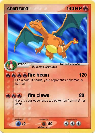 Pokemon charizard