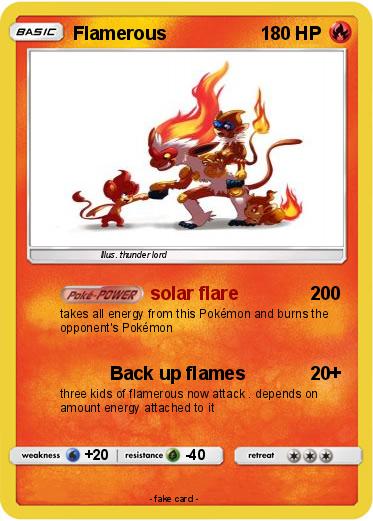 Pokemon Flamerous