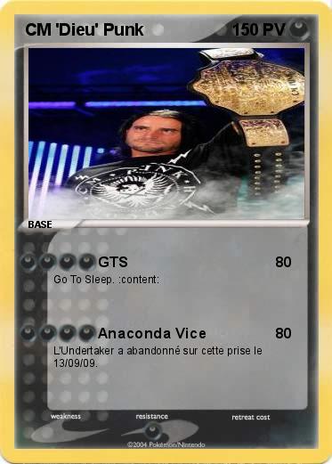 Pokemon CM 'Dieu' Punk