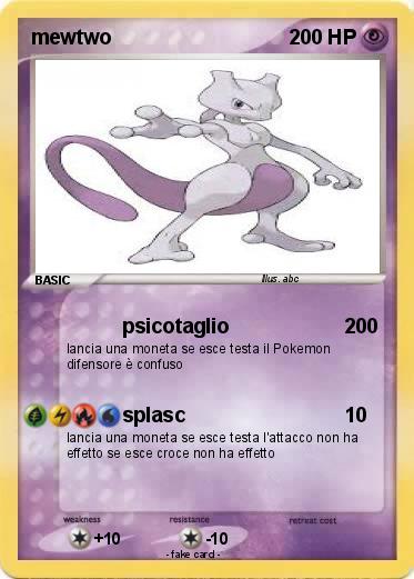 Pokemon mewtwo