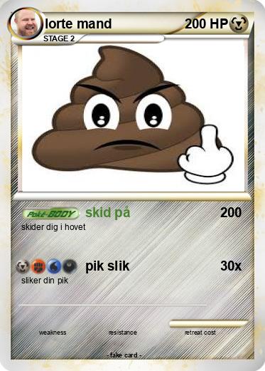 Pokemon lorte mand