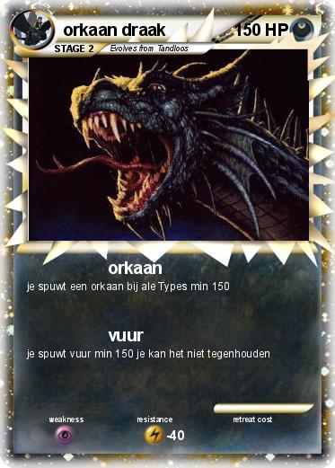 Pokemon orkaan draak