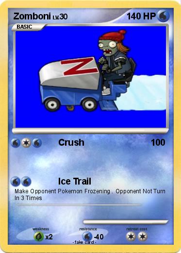 Pokemon Zomboni