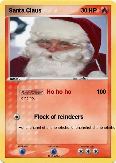 Pokemon Santa Claus