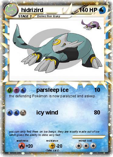 Pokemon hidrizird