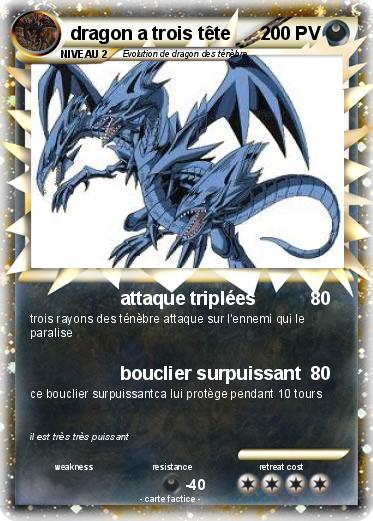 Pokemon dragon a trois tête