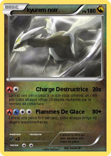 Pokemon kyurem noir