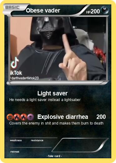 Pokemon Obese vader