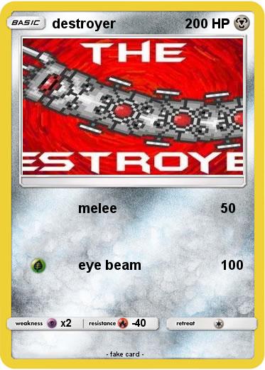 Pokemon destroyer