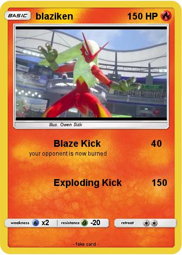 Pokemon blaziken