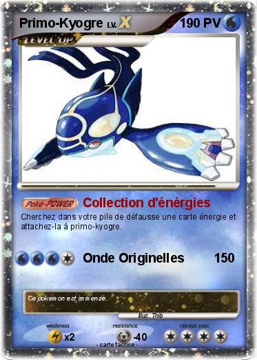 Pokemon Primo-Kyogre