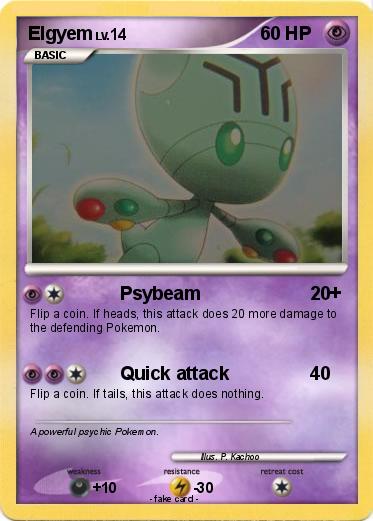 Pokemon Elgyem