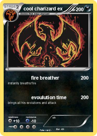 Pokemon cool charizard ex