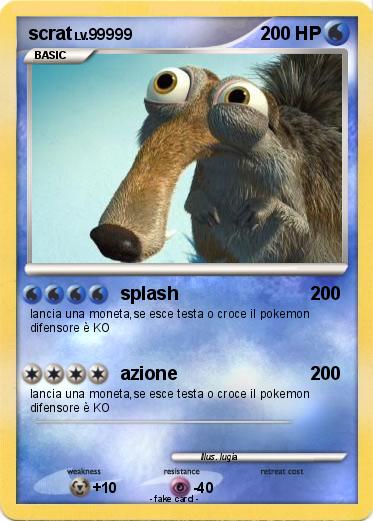 Pokemon scrat