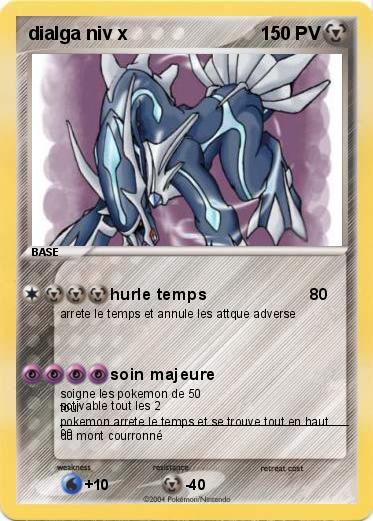 Pokemon dialga niv x