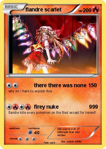 Pokemon flandre scarlet