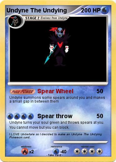 Pokemon Undyne The Undying