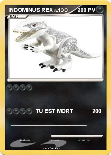 Pokemon INDOMINUS REX