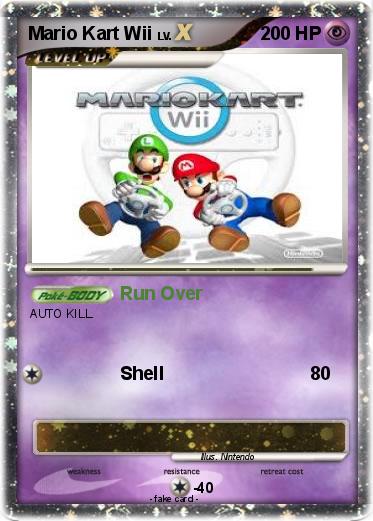 Pokemon Mario Kart Wii