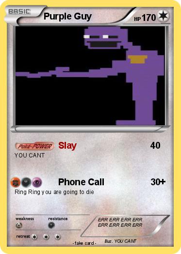 Pokemon Purple Guy