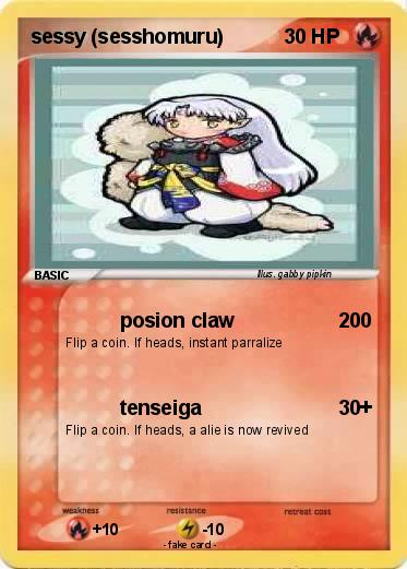 Pokemon sessy (sesshomuru)