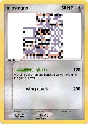 Pokemon missingno