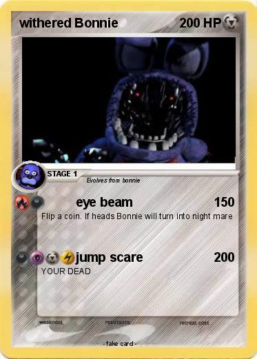 Pokemon withered Bonnie
