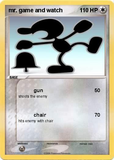 Pokemon mr. game and watch