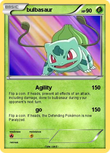 Pokemon bulbasaur