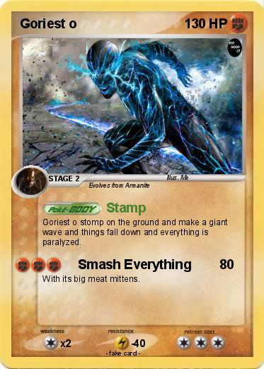 Pokemon Goriest o