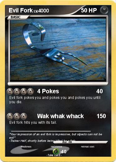 Pokemon Evil Fork