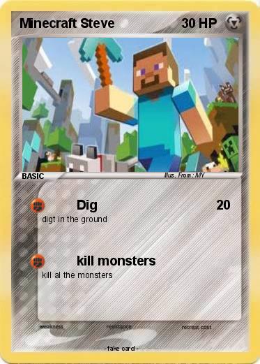 Pokemon Minecraft Steve